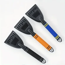 Car Snow Removal Kit: Durable ABS Ice Scraper & Frost Shovel - Gentle On Vehicle Windows, Perfect For Winter Cleaning - Multicolor - View 13