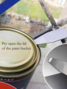 不锈钢多功能开瓶器，适用于啤酒瓶，油漆罐，奶粉罐等。 - 彩色 - 查看 6