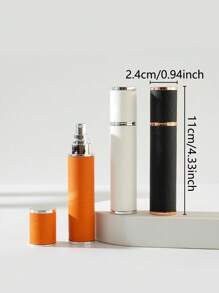 1pc 0.34oz High-Quality Refillable Matte Mini Perfume Bottle, Portable Refillable Atomizer, Travel Sample Perfume Empty Bottle Dispenser, Daily Perfume Bottle, Great Gift For Family Or Friends Travel Essentials School School Supplies Holiday Camping Holiday Essentials Vacation Accessories Perfume For Women Perfume For Men Beach - Multicolor - View 8