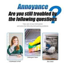 Jakehoe Dishwasher Cleaning Tablet Clean Water Grease Heavy Oil Cleaning Household Multi-Effect Cleaning Tablet - Multicolor - View 3