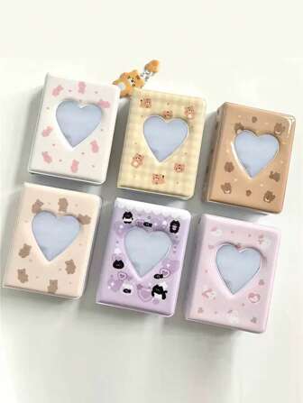 1pc 3-Inch Instant Photo Album, Pony Design Card & Photo Storage Album, PVC Material Gifts Birthday Graduation