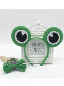 Diadema con dibujos animados, tocado de príncipe y princesa rana para disfraces, actuaciones y uso cosmético - Multicolor - Ver 17