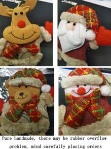 4PCS Christmas Santa Snowman Shaped Wall Hanging, Christmas Tree Decoration Pendant , Christmas Home Car Backpack Pendant, Home Decor Christmas Decorations Room Decor Winter