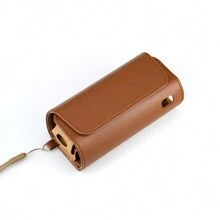 IQO 3.0/3.0DUO/ILUMA/PRIME, 20 HeatSticks, SMARTCORE STICKS, bolsa para guardar cigarros com couro PU de grão de cordeiro, toque delicado e agradável à pele, acessórios multicoloridos para a vida, adequado para presentes de Natal para homens e mulheres