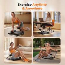Niceday Ab Workout Machine – Ultimate Core & Stomach Trainer, Crunch & Sit-Up Machine W/ Resistance Bands, Perfect For Home Gym, 330 Lb Capacity - Xem 6