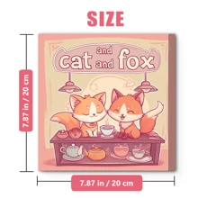 1 PC Deluxe Comfort Coloring Book, Small Animal Theme, 25 Thick Pages, Unique Cover Design, Relax & Emotional Release Artwork | Ideal Gift For Valentine's, Christmas, New Year, Anniversaries, Birthdays & More,Suitable As A Gift For Children To Learn Painting