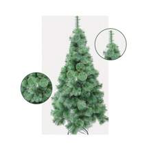 Árbol De Navidad Verde Del Copo De Nieve Los 210CM Con La Base Metálica