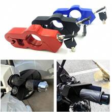 1pc Motorcycle Brake Lock, Anti-Theft Handlebar Lock, Aluminum Alloy Motorcycle Throttle Lock - Multicolor - View 6
