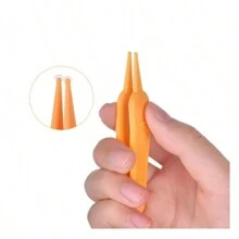 婴儿鼻夹，新生儿儿童圆头鼻毛镊子清洁器