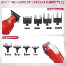 LARGNER LARGNER Two In One Professional Hair Clipper Electric Foil Shaver, Hair Trimmer Set For Men Cordless Beard Trimmer Rechargeable Electric Shaver Hair Grooming Kit 3 Pieces Kit