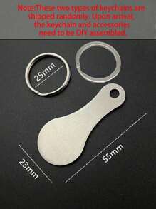 2 móc khóa kim loại bằng thép không gỉ kèm móc chìa khóa, móc khóa carabiner, đồng xu mở khóa xe đẩy hàng và mặt dây chuyền trang trí, đồng xu xe đẩy hàng có thể tái sử dụng, móc khóa, móc khóa hợp kim xe đẩy hàng, phụ kiện, móc khóa, móc khóa kim loại, hộp đựng đồng xu xe đẩy hàng - Nhiều màu - Xem 9