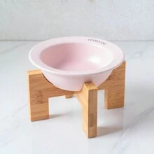 Bát sứ hình đĩa cho mèo có chân đế - Nhiều màu - Xem 9