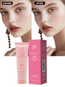 LANTHOME Son dưỡng môi Glossy Radiance - Dưỡng ẩm và làm sáng với bơ hạt mỡ và vitamin E cho đôi môi mịn màng, bóng mượt - hồng - Xem 12