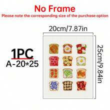 1 件复古吐司早餐海报、鳄梨吐司海报、现代吐司爱好者礼物、美食艺术印刷品、时尚厨房墙壁艺术、极简主义食物艺术印刷品、帆布墙壁艺术装饰壁画、家居装饰、海报艺术 - 彩色 - 查看 12