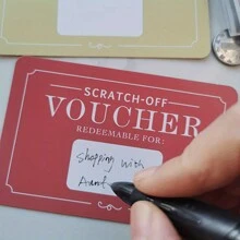 10 张刮刮爱情优惠券 – 生日、情人节和 DIY 礼物的完美之选