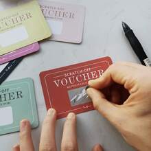 10 张刮刮爱情优惠券 – 生日、情人节和 DIY 礼物的完美之选