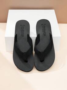 Men's Summer Beach Flip Flops, Casual And Stylish For Vacation
