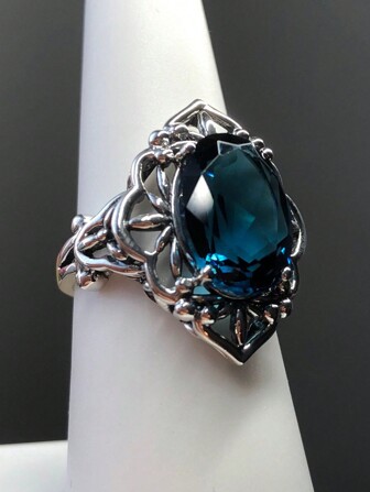 1pc Elegant Antique Silver Plated Ring, Symbolizing Eternal Love, Perfect Gift For Girls On Birthday, Christmas, Anniversary