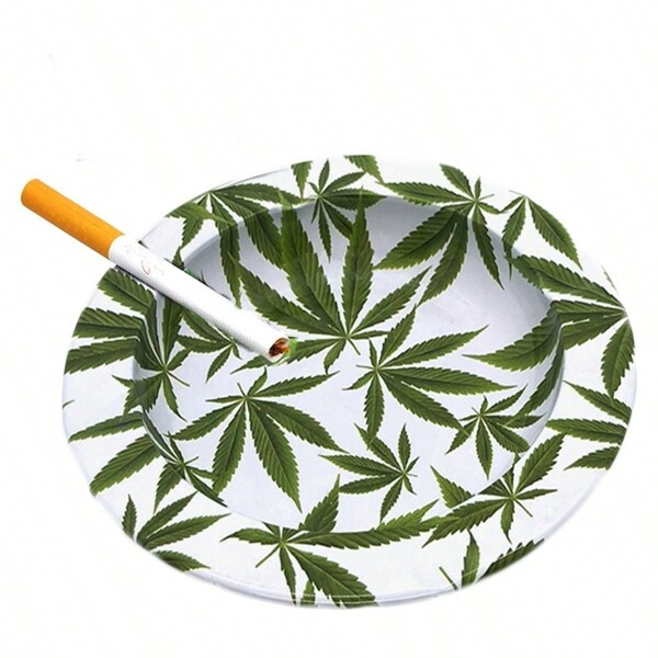 Colorful Printed Metal Ashtray, Metal Ashtray