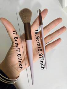 Bộ cọ trang điểm 13 món kèm túi đựng, lông cọ mềm không rụng, cọ trang điểm giá cả phải chăng cho người mới bắt đầu, bao gồm cọ phấn mắt, cọ tạo khối, cọ má hồng, 4 miếng mút trang điểm dạng lỏng/phấn tròn dùng được cả hai mục đích, bộ cọ, bộ cọ trang điểm, bộ cọ trang điểm, bộ trang điểm hoàn chỉnh, bộ cọ trang điểm, bộ trang điểm hoàn chỉnh, bộ cọ, bộ cọ trang điểm, bộ quà tặng trang điểm, bộ - màu nâu - Xem 7