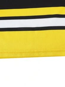 2pcs Kids & Teens' New Casual Sports Training Quick-Dry Long Sleeve Sportswear Set, Suitable For Leisure, Sports, Football, Group Activities, Number 18 - Black - View 6