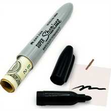 1 Pc Money Hiding Pen, Looks Like A Real Pen But Can Hold Small Valuables As A Mini Safe - 黑色 - 查看 3