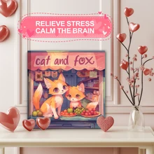 1 PC Deluxe Comfort Coloring Book, Small Animal Theme, 25 Thick Pages, Unique Cover Design, Relax & Emotional Release Artwork | Ideal Gift For Valentine's, Christmas, New Year, Anniversaries, Birthdays & More,Suitable As A Gift For Children To Learn Painting