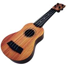 Kids Toy Guitar 35cm Simulation Educational - Light Coffee - View 2