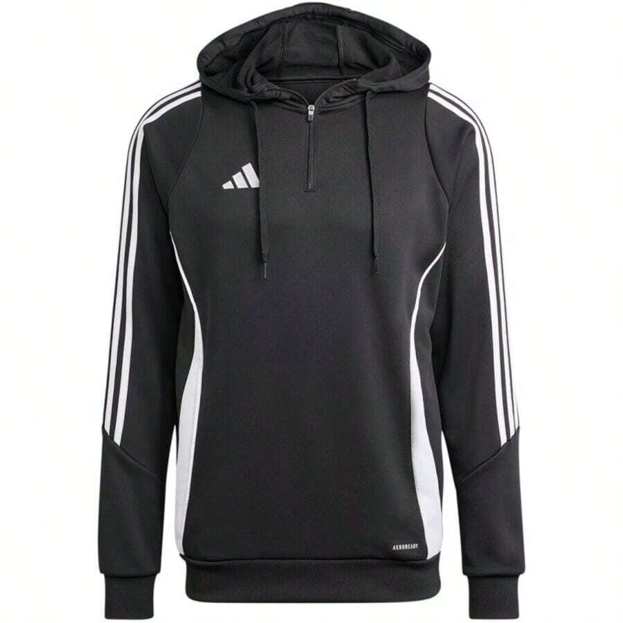 Adidas Tiro 24 Training Hoodie M IJ9957 - Black - View 1