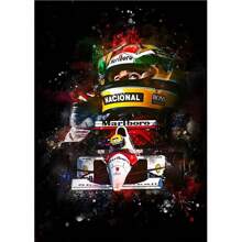 1pc Wall Arts Posters Frameless F1 Racing Legend Saike Art Living Room Home DecorationPop - Multicolor - View 20