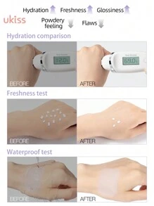 ukiss 30g 一步式色彩校正隔离霜，化妆底霜，肤色校正和亮白底霜，控油保湿 - 02 Soft Green - 查看 3