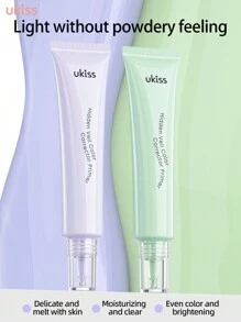 ukiss 30g 一步式色彩校正隔离霜，化妆底霜，肤色校正和亮白底霜，控油保湿 - 02 Soft Green - 查看 4