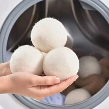 Bolas de secado de lana, bolas de limpieza en seco, bolas de secado para lavadora, antiestáticas, bolas de fieltro de lana - Multicolor - Ver 3