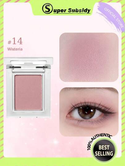 HOLIKA HOLIKA My Favorite Piece Shadow 14 Wisteria, Matowa i naturalna paleta cieni do powiek w proszku, Wysoka pigmentacja, Wykończenie do blendowania, Trwałość, Intensywny kolor, Makijaż oczu na 24 godziny, Koreańskie kosmetyki, Eyeglitz, K-Beauty, Koreański makijaż, 0,06 uncji (1,8 g), Prezent K-Beauty