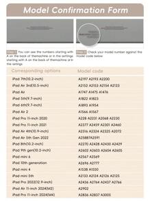 樱桃图案平板电脑保护壳，兼容 iPad Mini4/Mini5/Mini6/Air 5th Gen2022/Air 11in 2024 (M2)，兼容三星 Galaxy Tab A9 Plus 10.95 英寸，兼容华为 MatePad 10.4 英寸/Tab，带笔架/防摔/自动睡眠/唤醒盖