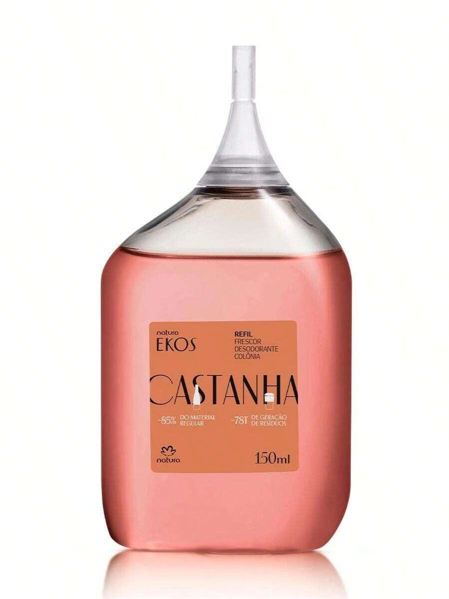 Ekos Frescor Castanha - Natura Women's Perfume 150ml - Choose Yours: Regular Cologne, Refill Or Kits - 1un - Frescor 栗子補充裝 - 查看 1