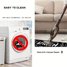 1pc tapete de cocina de tira larga y gruesa, tapete de baño antideslizante de franela, tapete absorbente para puerta de casa, tapete resistente a la suciedad - Albaricoque - Ver 11