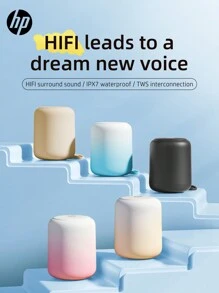 HP HP Wireless Speakers,Dopamine Color Matching Speaker,Outdoor, Portable,TF\Flach Drive Data Read,Wireless Speaker, Wireless5.3,Booming Bass-Charge Speakers For More Louder Volume And Longer Service Lifetimes