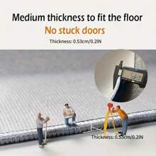 1 pièce Tapis de couloir antidérapant avec base en verre motif croix brun clair, 3 motifs diamant superposés au centre, motif quadrillé flou incrusté. Lavable en machine. Tapis pour entrée, salon, chambre, patio extérieur, jardin, décoration de maison, décoration de pièce, tapis de zone, tapisserie