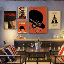 1pc Wall Arts Posters Pop Classic High Score Movie Posters, Suitable For Study And Living Rooms, Canvas Art, Gifts, Without Frame/With Frame ,Wall Art With Frame - Multicolor - View 6