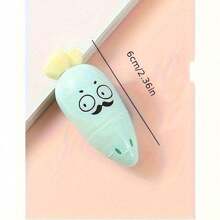 2pcs/3pcs/6pcs Set Carrot Shaped Fluorescent Highlighter Pens, Colorful Fluorescent Pens, Multicolor Markers, Graffiti Pens, 6 Color Pens Set, Classroom Gifts - Різнокольоровий - Переглянути 2