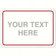 1件个性化彩色招牌，13种颜色可选，可定制您的专属标识、定制门牌号、定制金属标牌、户外商业标牌，12x8英寸，高品质铝制装饰标牌，防褪色。生日、毕业、家庭和谐等场合的礼物