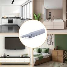 10pcs Easy-Install Magnetic Push Latches - Touch Release Cabinet & Drawer Catch, Polished Metal Finish For Kitchens, Furniture & Wardrobes