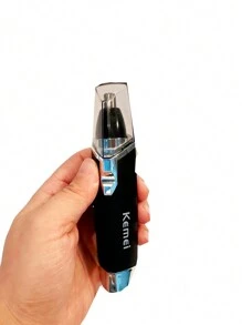 Kemei Tondeuse à poils de nez électrique KM-6512 pour hommes, outil portable pour couper les poils de nez, tondeuse à poils de nez et d'oreille