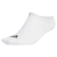 Adidas Thin And Light No-Show HT3463 Socks - White - View 2