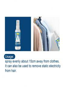 Anti-Static Spray - Static Remover For Clothes, Hair And Fabrics, Softening And Anti-Static