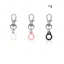 3pcs/6pcs Multi-Color Pen Holders With Badge Reel Clips - Silicone & Zinc Alloy, Secure Pocket Clip For Highlighters And Writing Instruments (Pens Not Included) Back To School - Multicolor - View 10