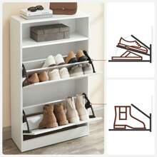 VASAGLE Shoe Cabinets - trắng - Xem 3