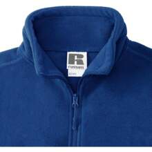 Russell Europe Mens 1/4 Zip Outdoor Fleece Top (Bright Royal) - 100% Polyester - Blue - View 5