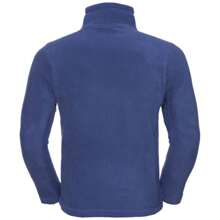 Russell Europe Mens 1/4 Zip Outdoor Fleece Top (Bright Royal) - 100% Polyester - Blue - View 2